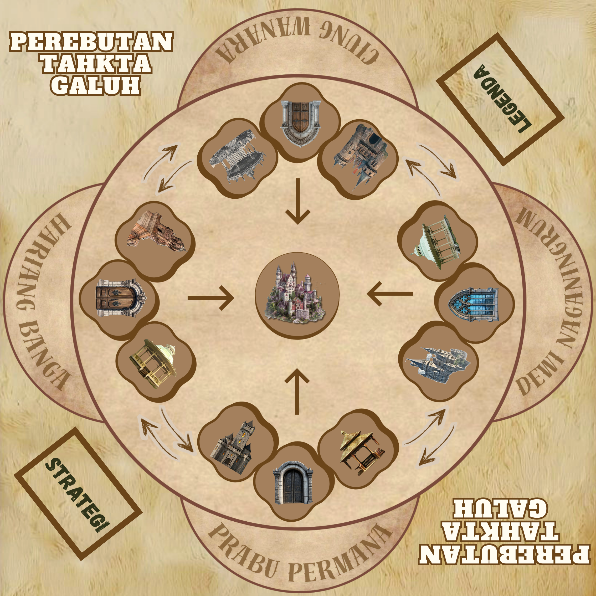 Papan Permainan Perebutan Takhta Galuh